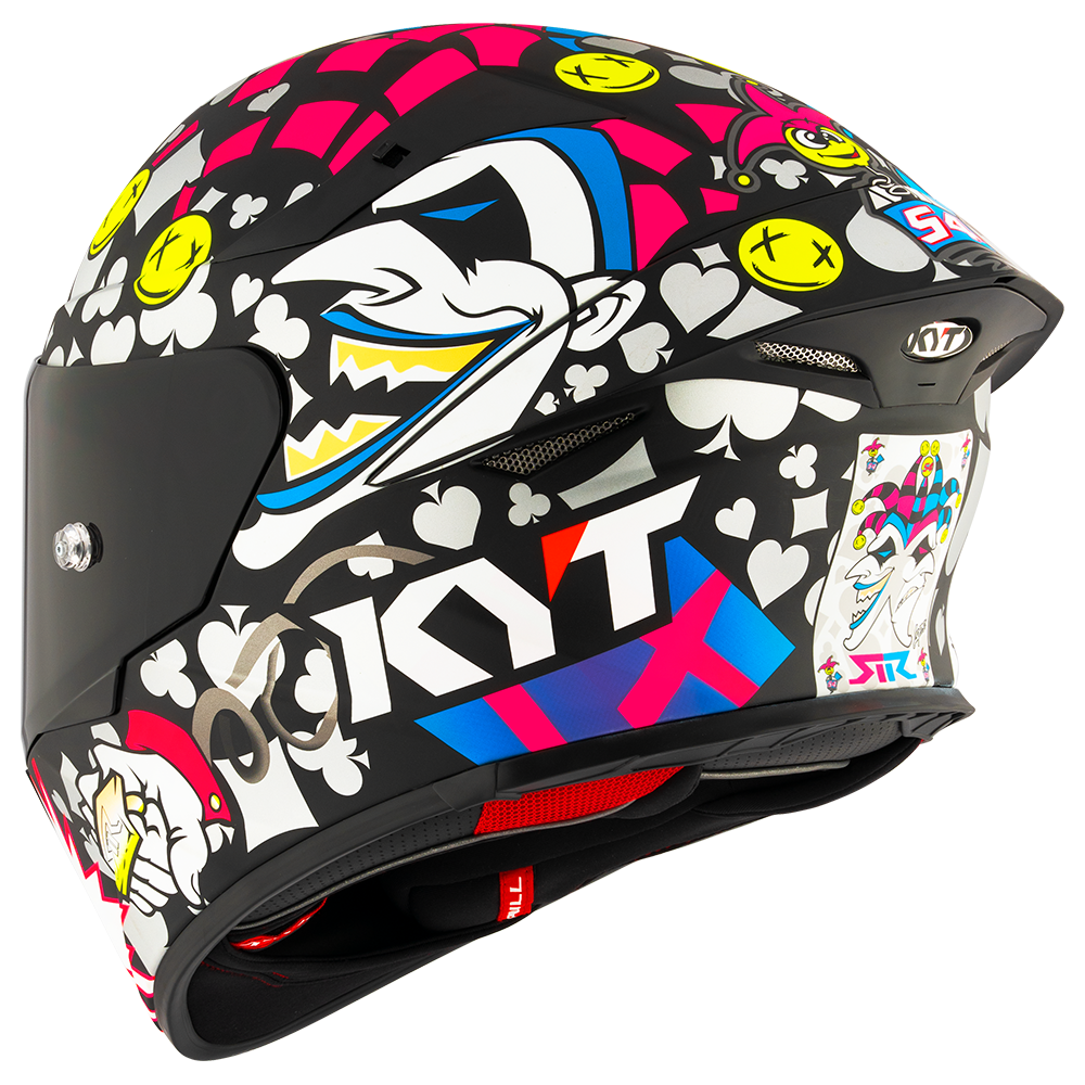 KYT TT Revo Riccardo Rossi 2022 Replica Matt Helmet