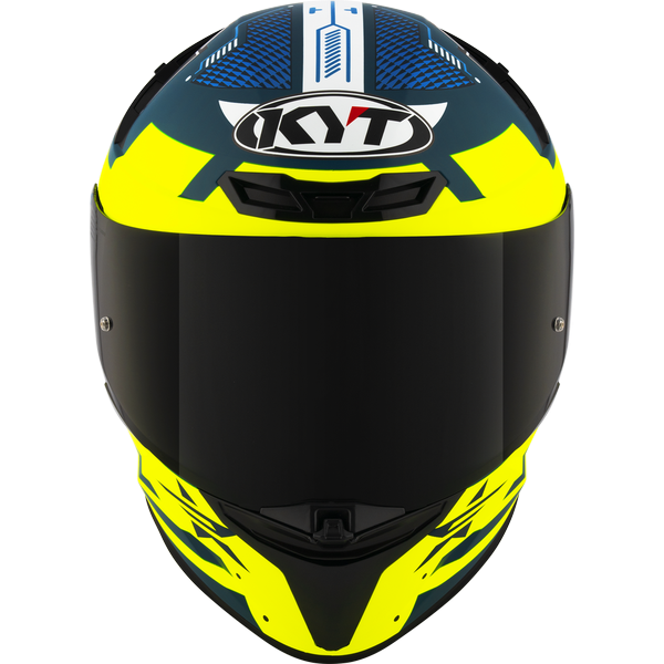 KYT TT Revo Fuselage Yellow Matt Helmet
