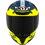 KYT TT Revo Fuselage Yellow Matt Helmet