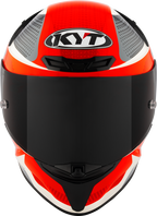 KYT TT Revo Gear Black Red Gloss Helmet