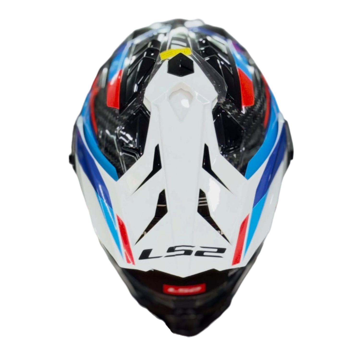 LS2 MX701 Explorer Carbon Frontier- Gloss Black Blue