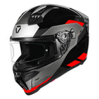 Korda Evo Chief Gloss Black Red helmet