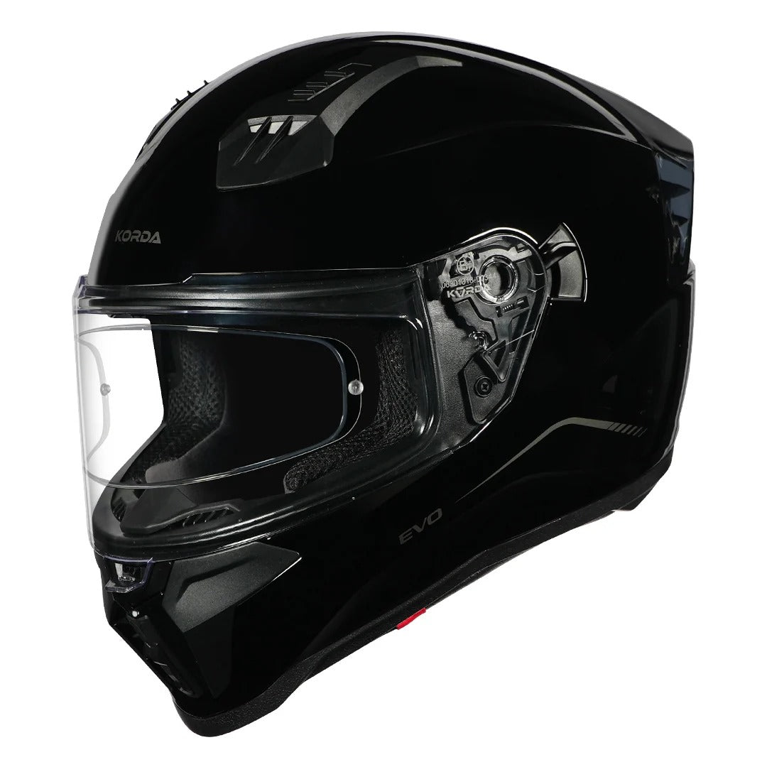 Korda Evo Solid Gloss Black helmet