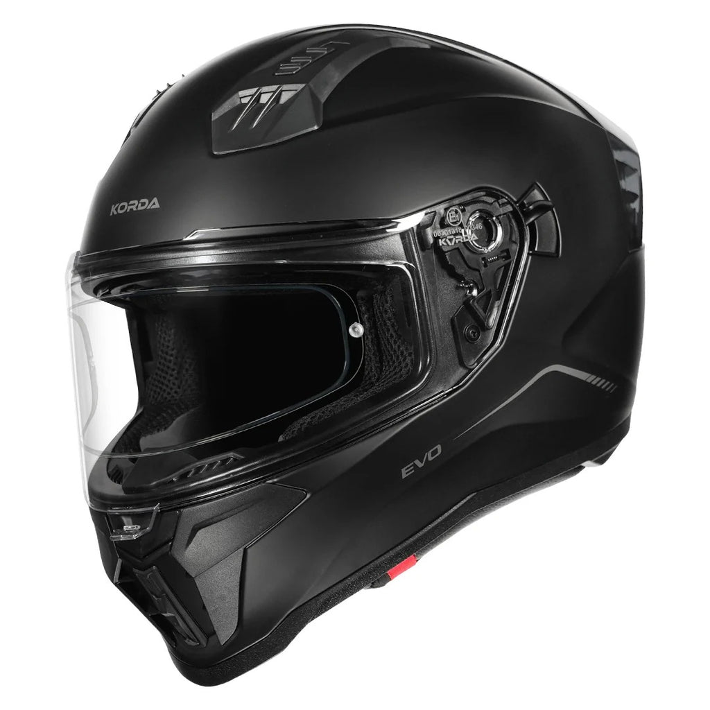 Korda Evo Solid Matt  Black helmet