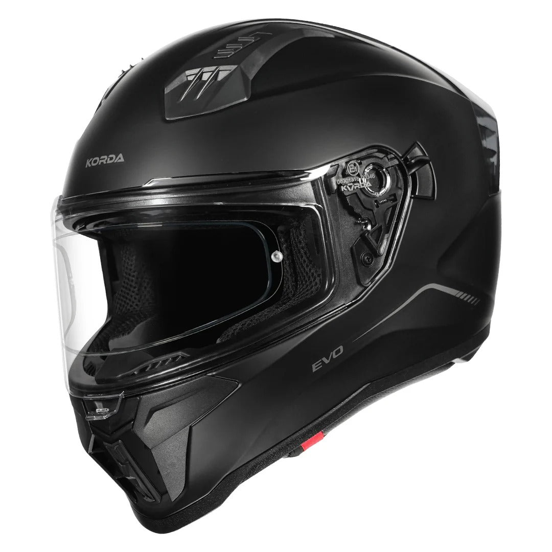 Korda Evo Solid Matt  Black helmet