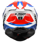 LS2 FF818 STORM III KOMAI WHITE BLUE RED