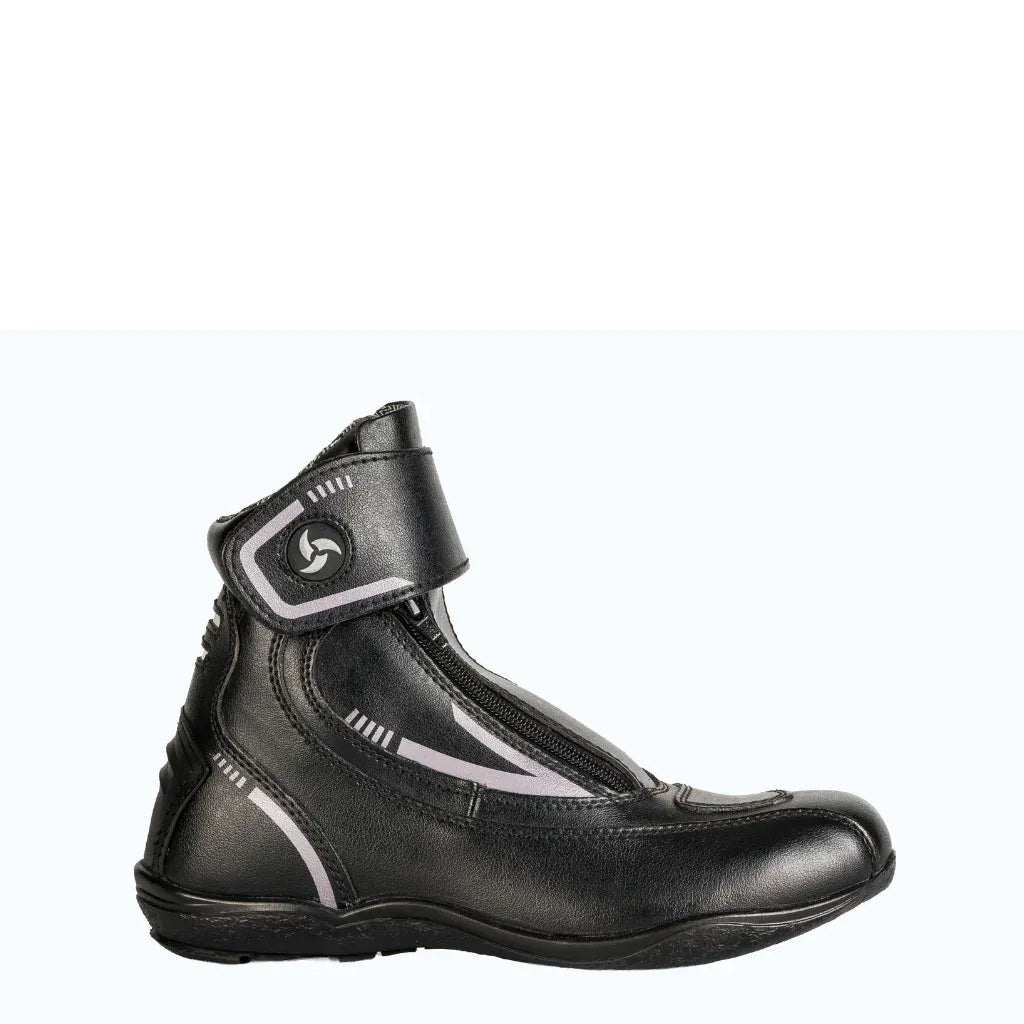 Raida Tourer Motorcycle Boots - Black Grey