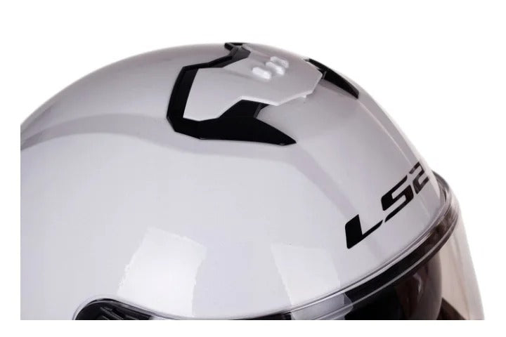 LS2 FF320 STREAM ll SOLID GLOSS WHITE
