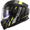 LS2 FF811 VECTOR II TRON - MATT BLACK NEON