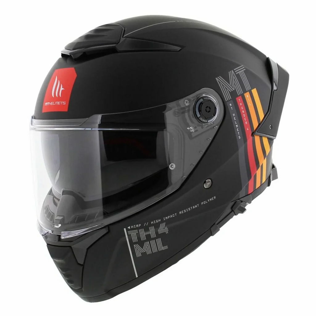 MT Thunder 4 SV MIL A11  Gloss Black Helmet