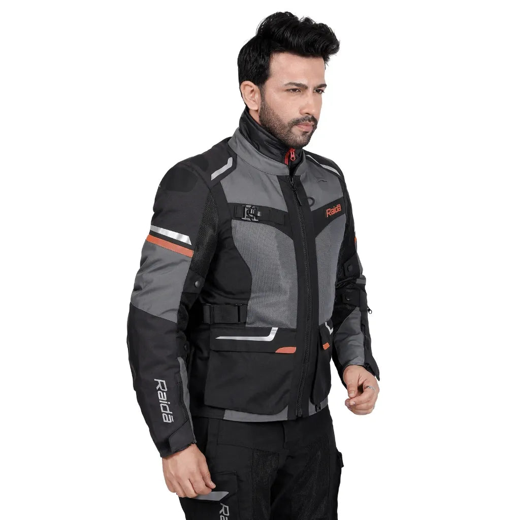 Raida Rover 2 Jacket - Grey-Red