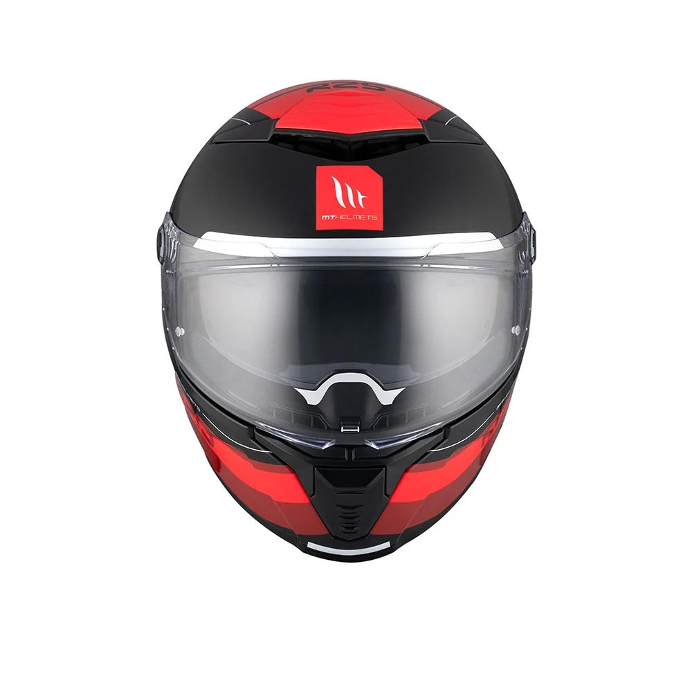 MT Thunder 4 SV R25 B35 Gloss Red Black Helmet