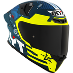 KYT TT Revo Fuselage Yellow Matt Helmet