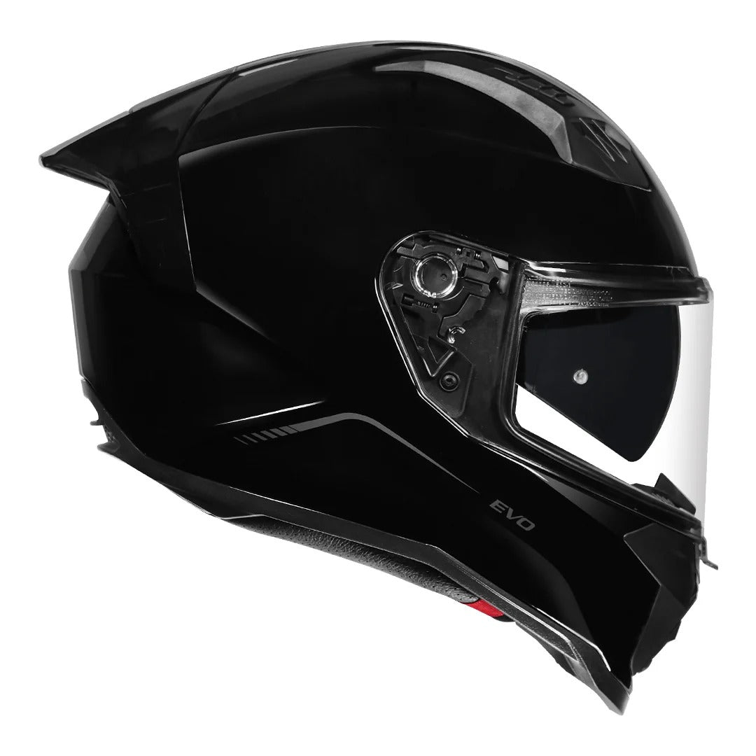 Korda Evo Solid Gloss Black helmet