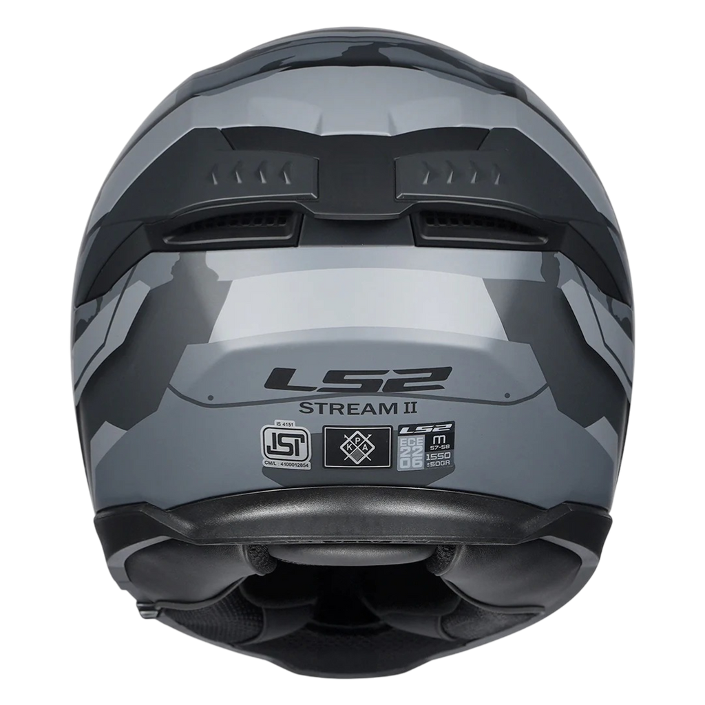 LS2 FF320 STREAM ll SHADOW - MATT BLACK GREY