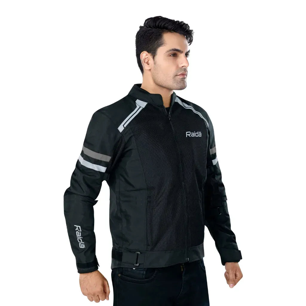 Raida Tourer Jacket - Black Grey