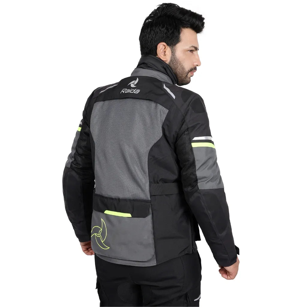 Raida Rover 2 Jacket - Grey-Hiviz