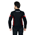 Raida Bolt Jacket - Black Red
