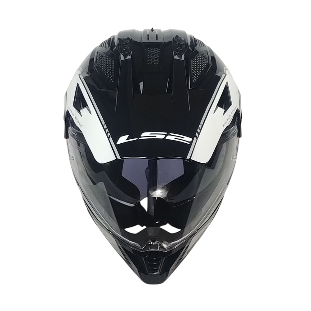 LS2 MX436 PIONEER II RALLY - GLOSS RED BLUE