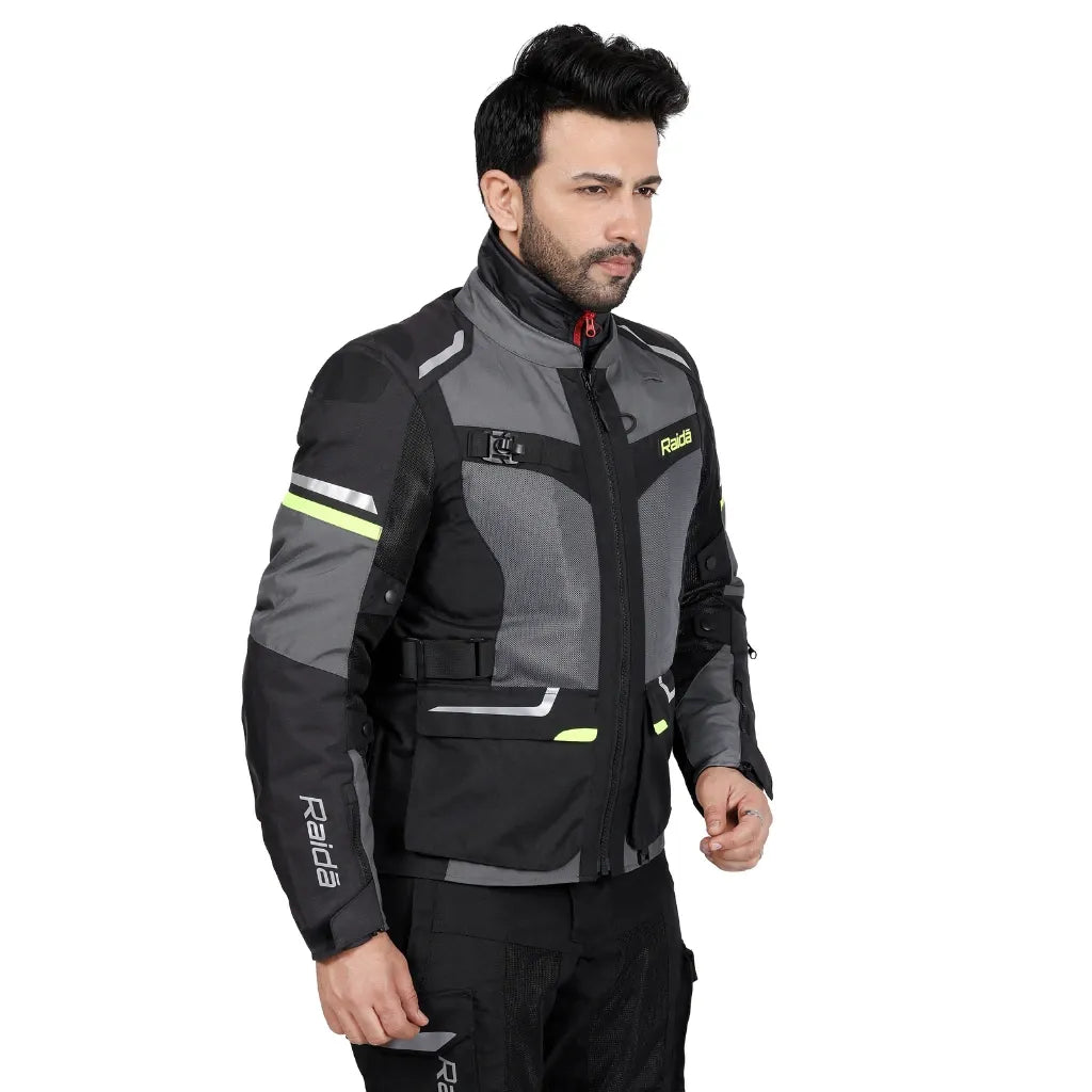 Raida Rover 2 Jacket - Grey-Hiviz