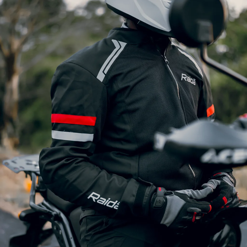 Raida Tourer Jacket - Black Red