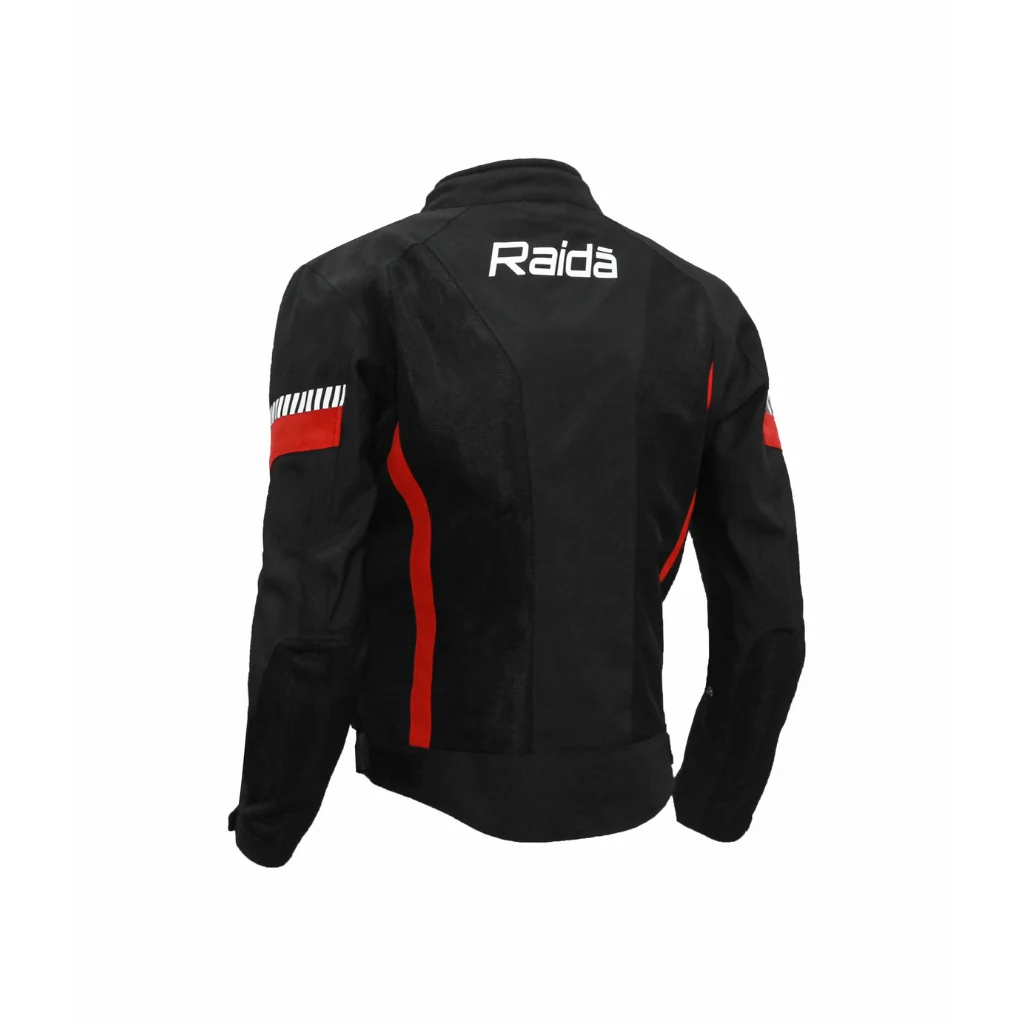 Raida Bolt Jacket - Black Red