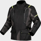 LS2 NARVICK RIDING JACKET - BLACK GREY NEON