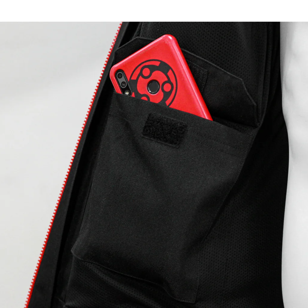 Raida Bolt Jacket - Black Red