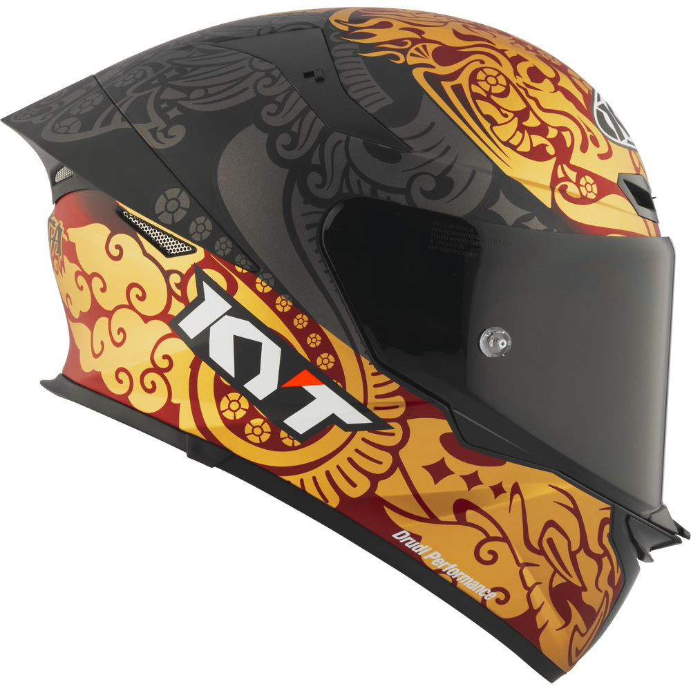 KYT TT Revo Enea Bastianini Indonesia Replica 2023 Matt Black