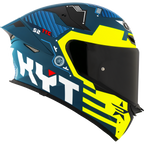 KYT TT Revo Fuselage Yellow Matt Helmet