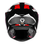Korda Sonic GP Flash Helmet - Gloss Black Red