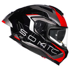 Korda Sonic Roadline - Gloss Black red