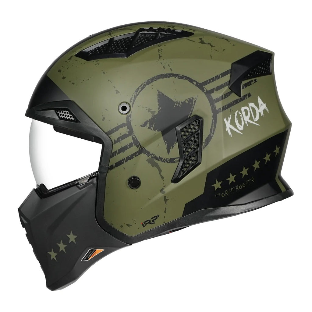 Korda StormTrooper Hero Matt Military Green Helmet