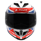 LS2 FF818 STORM III KOMAI WHITE BLUE RED