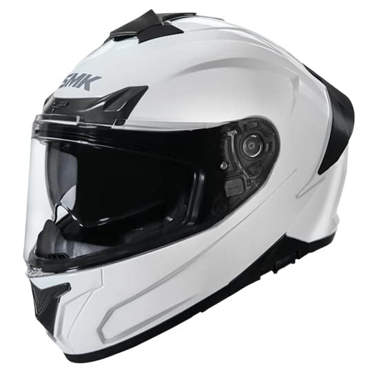 SMK Typhoon  S01 Plain Gloss White