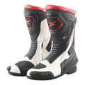 Axor Slipstream Pro Riding Boots - Black White Red