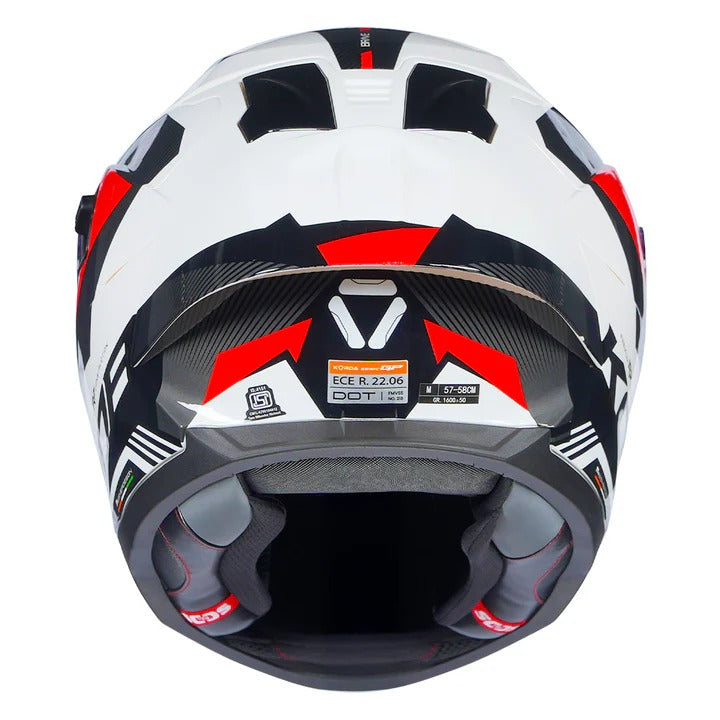 Korda Sonic Troy - Gloss White Red