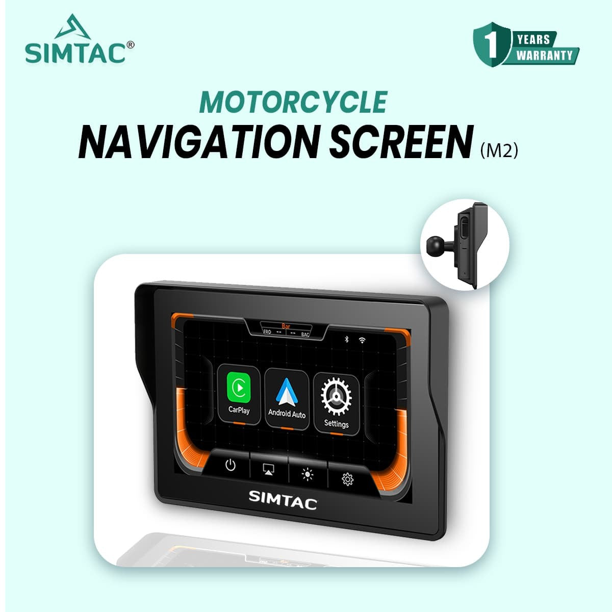 SIMTAC M2 NAVIGATION SCREEN