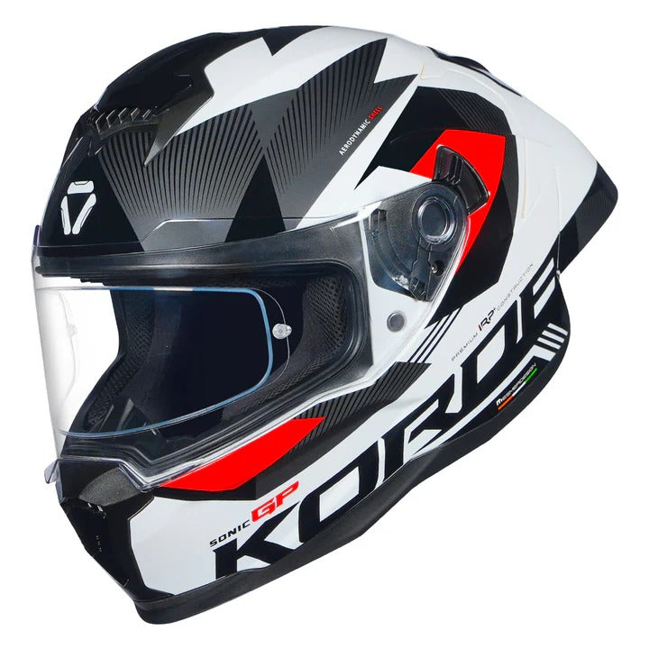 Korda Sonic Troy - Gloss White Red