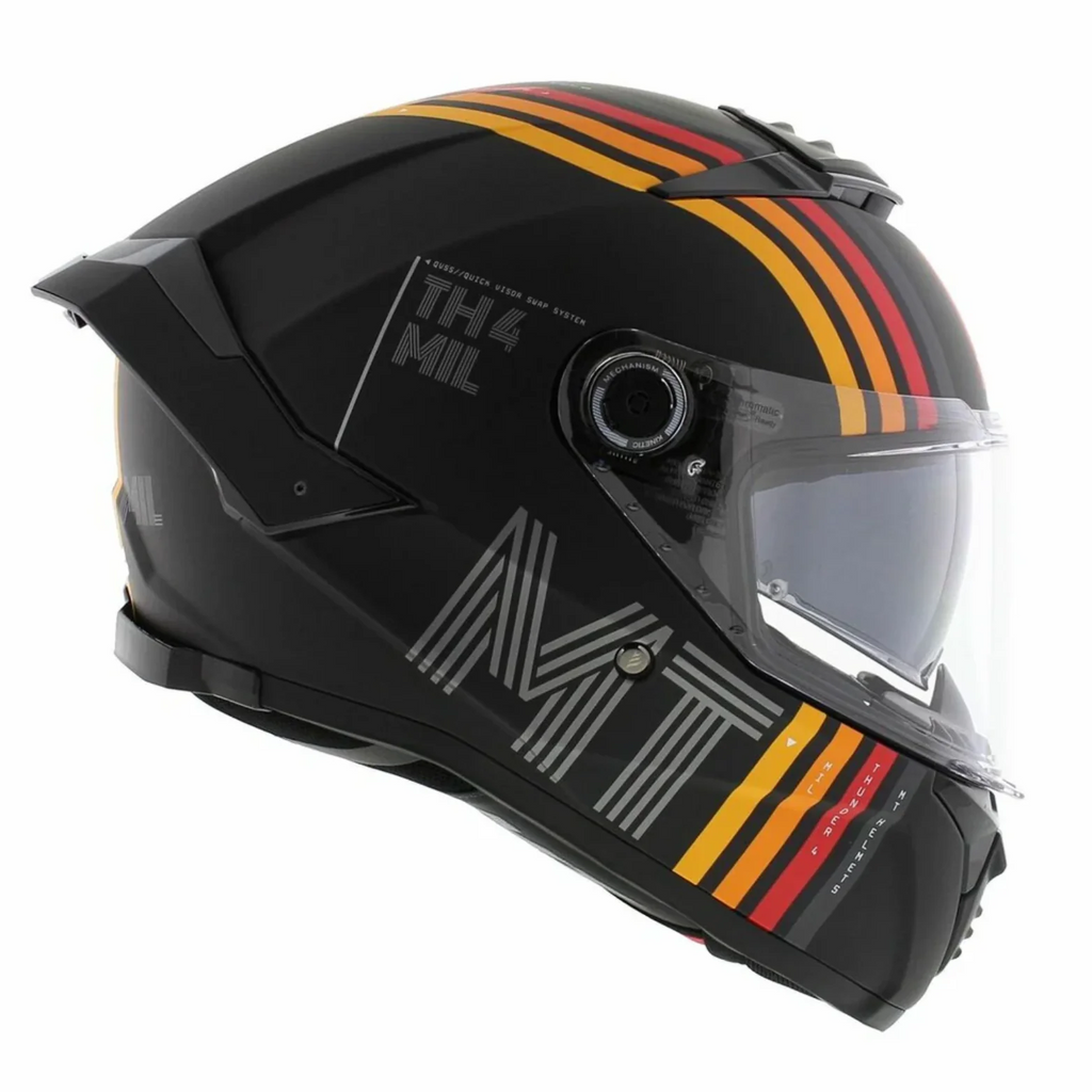 MT Thunder 4 SV MIL A11  Gloss Black Helmet