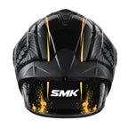 SMK Typhoon  S01 Reptile- Gloss black grey orange