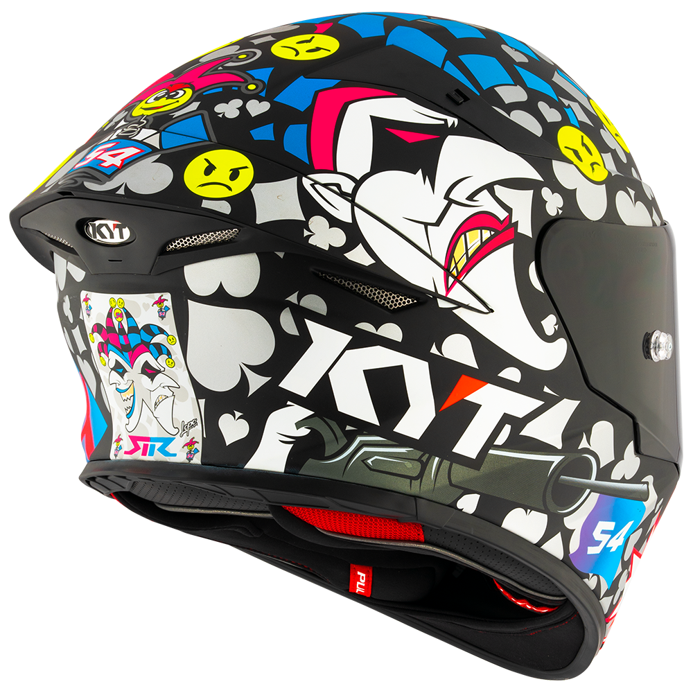 KYT TT Revo Riccardo Rossi 2022 Replica Matt Helmet
