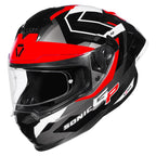 Korda Sonic GP Flash Helmet - Gloss Black Red