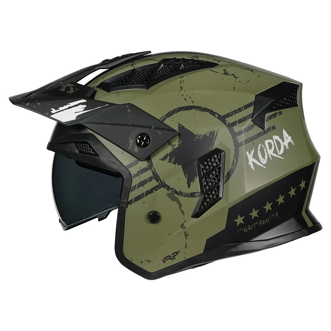 Korda StormTrooper Hero Matt Military Green Helmet