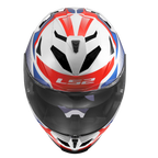 LS2 FF818 STORM III KOMAI WHITE BLUE RED