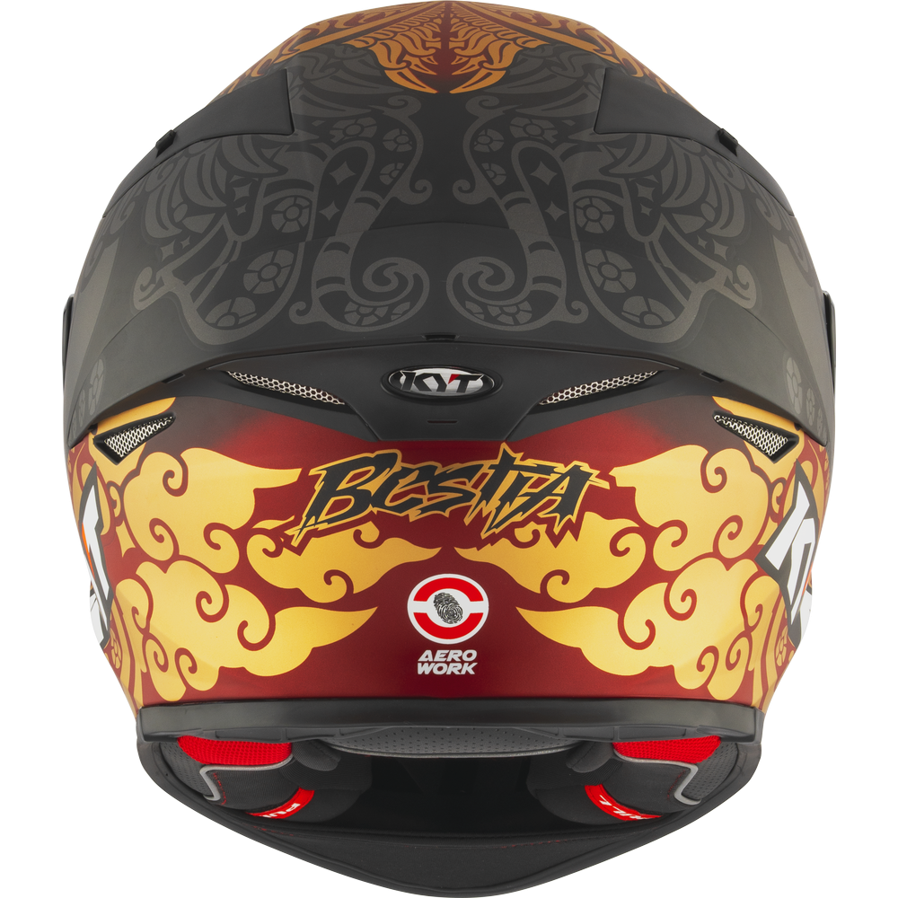 KYT TT Revo Enea Bastianini Indonesia Replica 2023 Matt Black