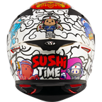 KYT TT Revo Sushi Time Gloss Helmet