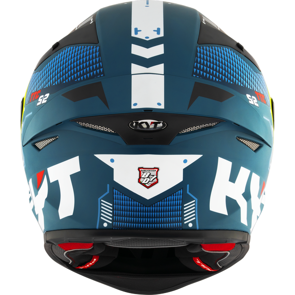 KYT TT Revo Fuselage Yellow Matt Helmet