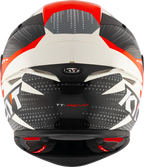 KYT TT Revo Gear Black Red Gloss Helmet