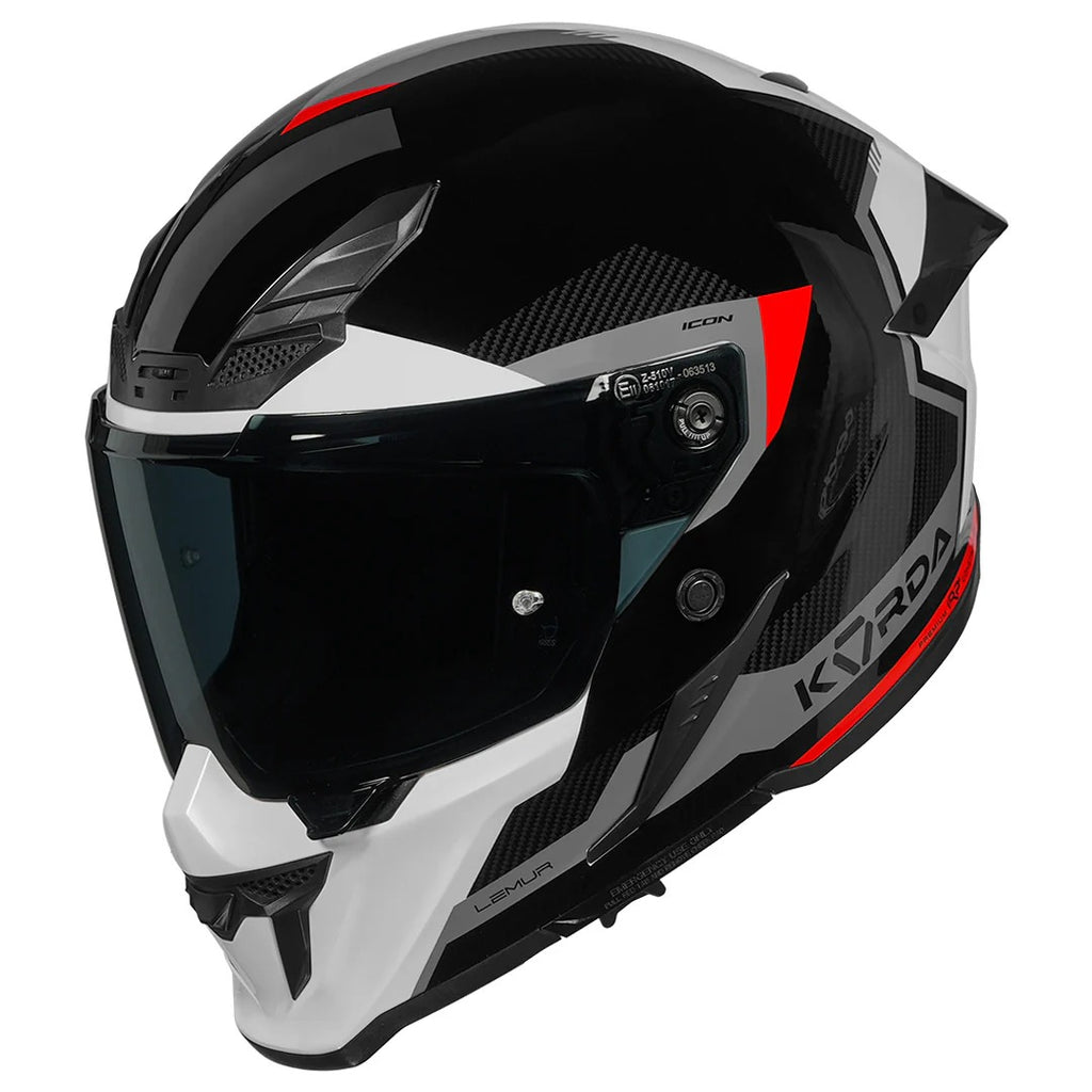 Korda Icon Lemur - Gloss black red